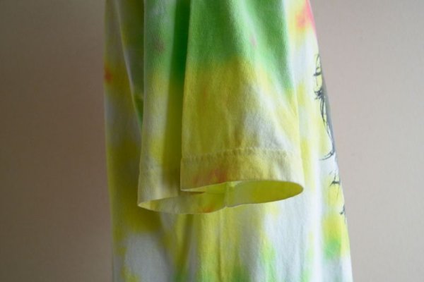 画像9: I KNOW CHRIS CHINO タイダイTシャツ  実寸L  (9)