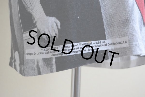 画像9: 1990s I LOVE LUCY 総柄プリントTシャツ　 表記L  (9)