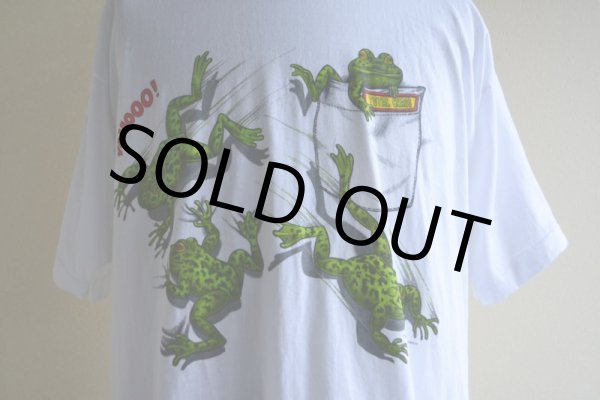 画像8: 1990s YAHOOO！カエルだまし絵 Tシャツ　 MADE IN USA　 表記XL  (8)