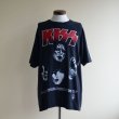 画像1: 1990s KISS ALIVE/WORLDWIDE TOUR Tシャツ　 表記XL  (1)