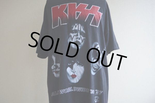 画像8: 1990s KISS ALIVE/WORLDWIDE TOUR Tシャツ　 表記XL  (8)