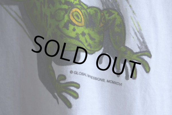 画像10: 1990s YAHOOO！カエルだまし絵 Tシャツ　 MADE IN USA　 表記XL  (10)