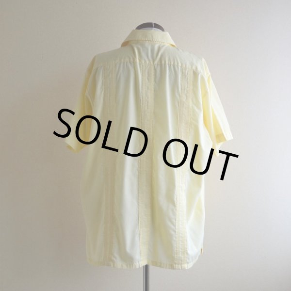 画像3: THE GENUINE HABAND GUAYABERA キューバシャツ　 表記L  (3)