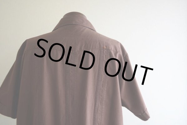 画像12: GUAYABERA by HABAND キューバシャツ　 表記L  (12)