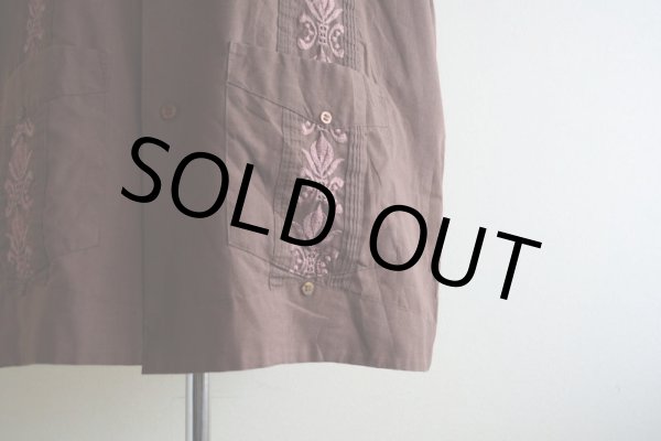 画像9: GUAYABERA by HABAND キューバシャツ　 表記L  (9)