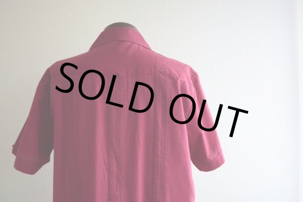 画像12: GUAYABERA by HABAND キューバシャツ　 表記M  (12)