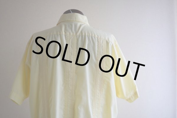 画像13: THE GENUINE HABAND GUAYABERA キューバシャツ　 表記L  (13)