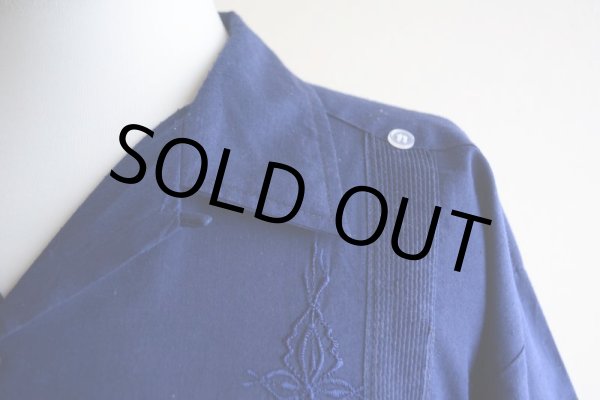 画像8: GUAYABERA YUCA キューバシャツ　 実寸XL  (8)