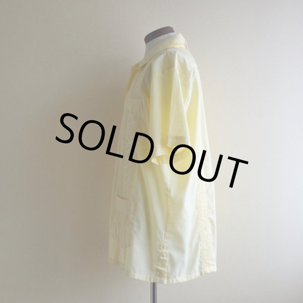 画像4: THE GENUINE HABAND GUAYABERA キューバシャツ　 表記L  (4)