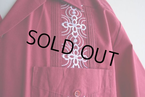 画像8: GUAYABERA by HABAND キューバシャツ　 表記M  (8)