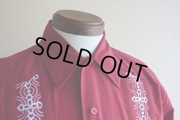 画像7: GUAYABERA by HABAND キューバシャツ　 表記M  (7)