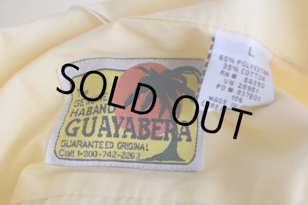 画像5: THE GENUINE HABAND GUAYABERA キューバシャツ　 表記L  (5)