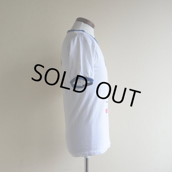 画像2: 1980s MICKEY MOUSE リンガーTシャツ　 "MADE IN USA"　 表記M  (2)