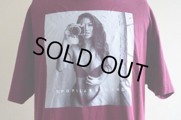 画像9: POPULAR DEMAND フォトTシャツ　 表記L  (9)