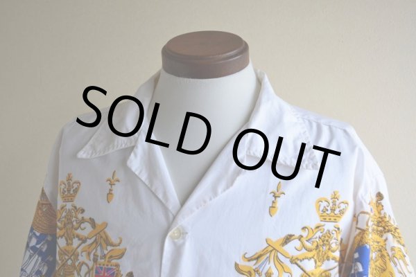 画像6: 1960s Larry's オープンカラーシャツ　 "NASSAU IN THE BAHAMAS"　 実寸L  (6)