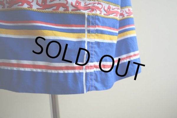 画像13: 1960s Larry's オープンカラーシャツ　 "NASSAU IN THE BAHAMAS"　 実寸L  (13)