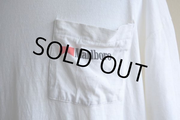 画像7: 1990s Marlboro ポケットTシャツ　 "MADE IN USA"　 表記XL  (7)