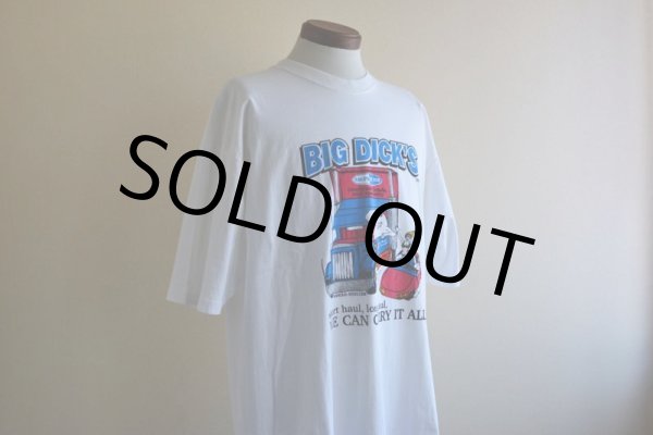 画像7: 1990s BIG DICK'S HALFWAY INN ド下ネタTシャツ　 表記XL  (7)