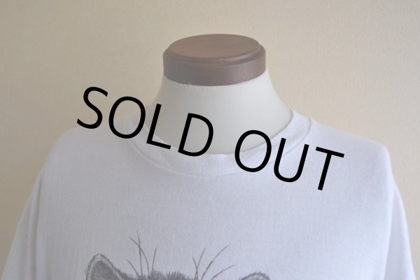 画像6: 1990-00s STRESSED OUT！ ネコTシャツ　 表記XL  (6)