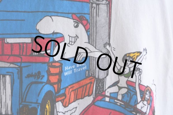 画像9: 1990s BIG DICK'S HALFWAY INN ド下ネタTシャツ　 表記XL  (9)