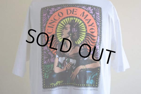 画像8: 1990s CINCO DE MAYO アートTシャツ　 "MADE IN USA"　 表記L  (8)