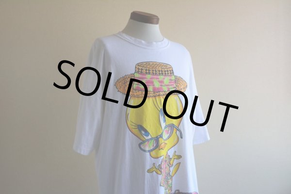 画像7: 1990s TWEETY Tシャツ　 実寸XL  (7)