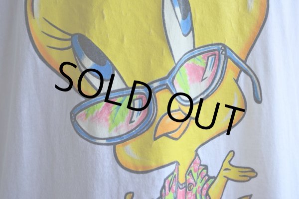 画像9: 1990s TWEETY Tシャツ　 実寸XL  (9)