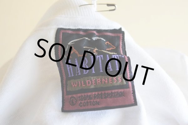 画像5: 1990s HABITAT 蝶アートTシャツ　 "MADE IN USA"　 表記L  (5)