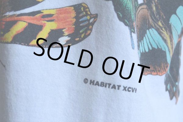 画像10: 1990s HABITAT 蝶アートTシャツ　 "MADE IN USA"　 表記L  (10)