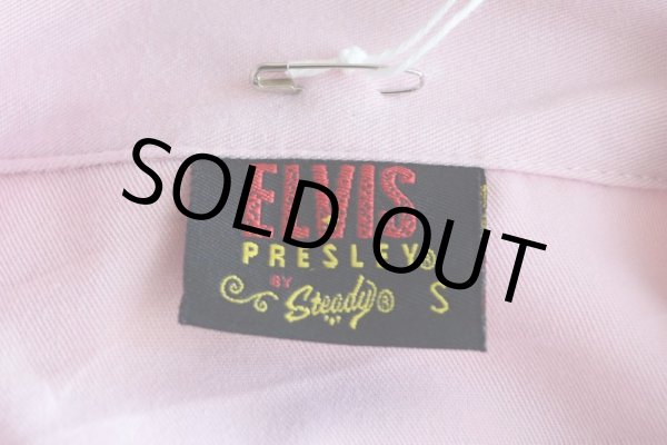 画像5: ELVIS PRESLEY By Steady オープンカラーシャツ　 "MADE IN USA"　 表記S  (5)