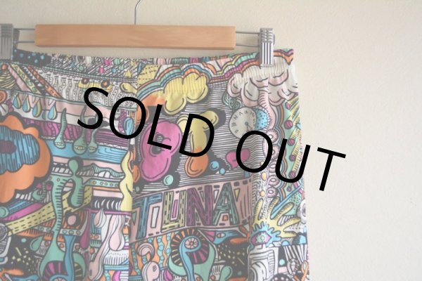 画像7: 1980-90s Hot Tuna 総柄ショーツ　 "MADE IN AUSTRALIA"　 実寸W78cm  (7)