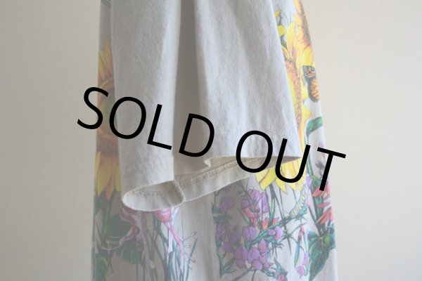 画像13: 1990s ひまわり アートTシャツ　 "MADE IN USA"　 表記L  (13)