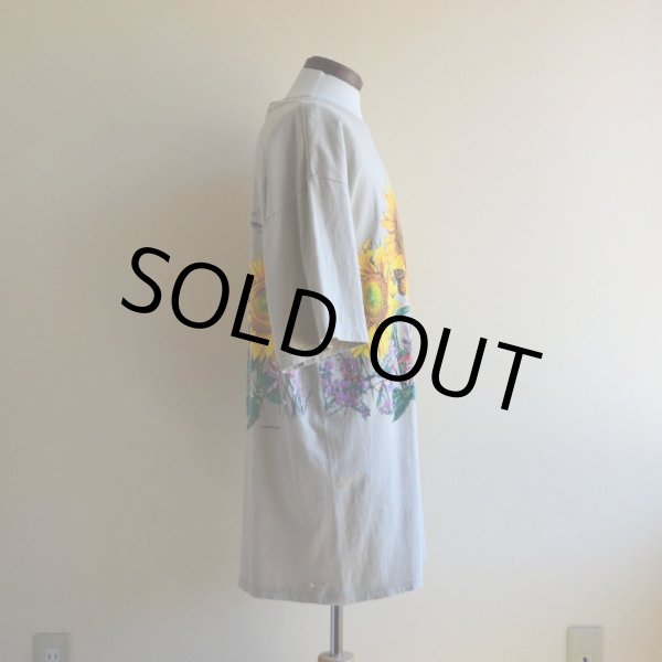 画像2: 1990s ひまわり アートTシャツ　 "MADE IN USA"　 表記L  (2)