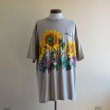 画像1: 1990s ひまわり アートTシャツ　 "MADE IN USA"　 表記L  (1)