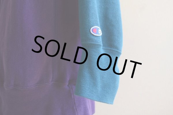 画像12: 1990s Champion リバースウィーブスウェット  "クレイジーパターン"  表記XXL  (12)