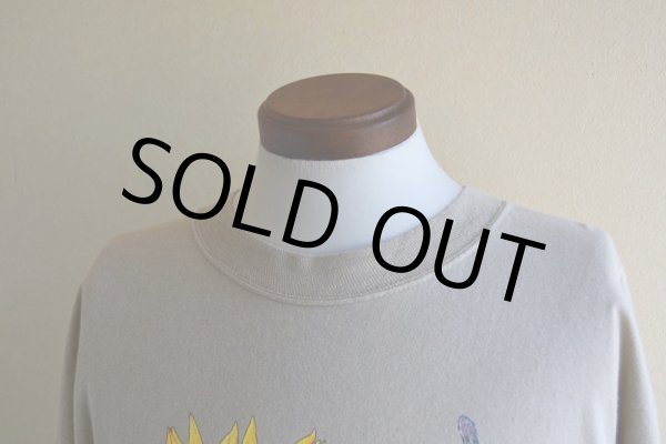 画像7: 1990s ひまわり アートTシャツ　 "MADE IN USA"　 表記L  (7)