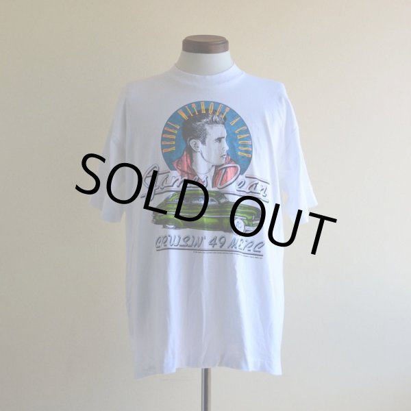 画像1: 1990s JAMES DEAN 理由なき反抗Tシャツ　 "MADE IN USA"　 表記L  (1)