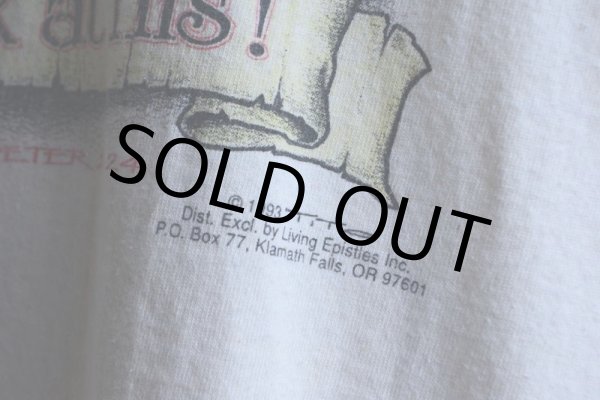 画像10: 1990s JESUS プリントTシャツ  "MADE IN USA"  表記XL  (10)