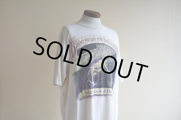 画像7: 1990s JESUS プリントTシャツ  "MADE IN USA"  表記XL  (7)