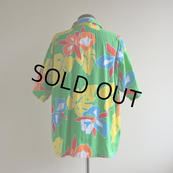 画像3: ORIGINAL JAMS コットンアロハシャツ　 "Surf Line HAWAII"　 表記XL  (3)