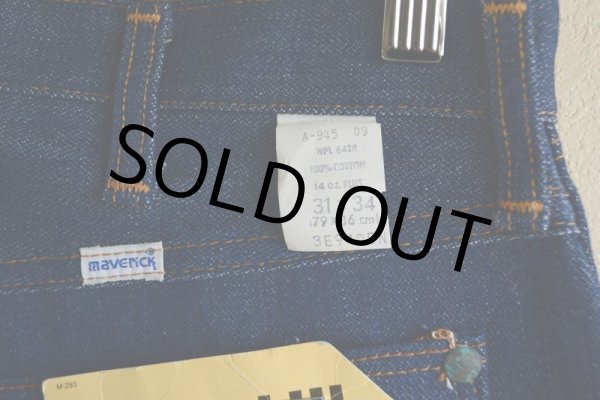 画像11: 1980s MAVERICK デニムパンツ　 "DEAD STOCK"　 表記31×34  (11)