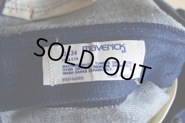画像13: 1980s MAVERICK デニムパンツ　 "DEAD STOCK"　 表記31×34  (13)