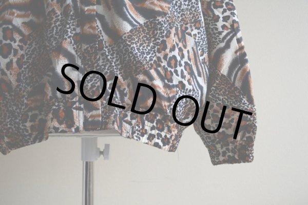 画像10: 1990s ヒョウ柄ジャケット　 表記L  (10)