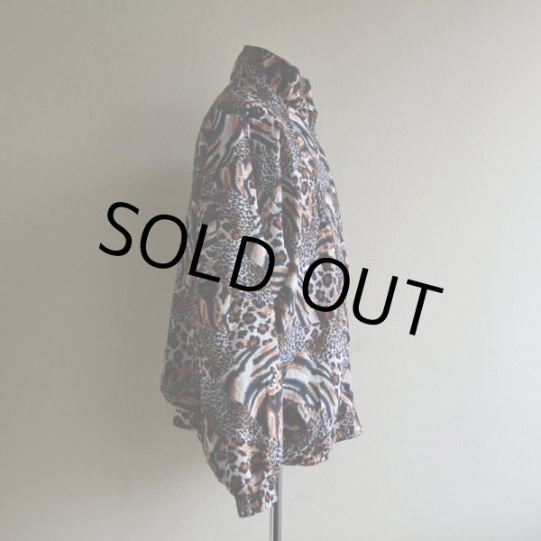 画像2: 1990s ヒョウ柄ジャケット　 表記L  (2)