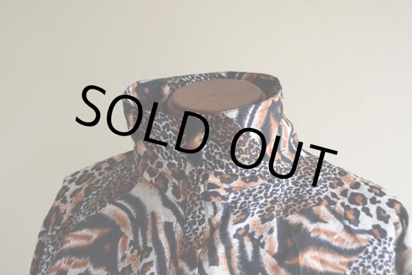 画像6: 1990s ヒョウ柄ジャケット　 表記L  (6)