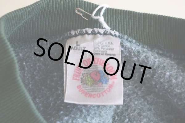 画像5: 1990s MICHIGAN STATE カレッジスウェット　 "MADE IN USA"　 表記L  (5)