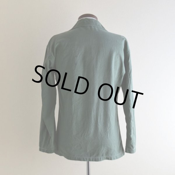 画像3: 1950s US.ARMY OG107 ユーティリティシャツ  "1st初期"  実寸S  (3)