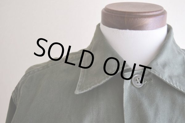 画像10: 1960s B.V.D. US.ARMY ユーティリティシャツ　 "3RD TYPE"　 表記MEDIUM  (10)