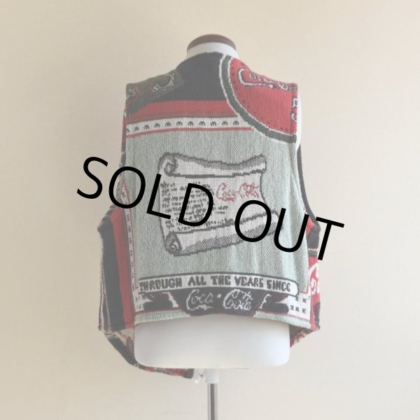 画像3: 1990s Coca-Cola ラグベスト　 "MADE IN USA"　 表記XL  (3)