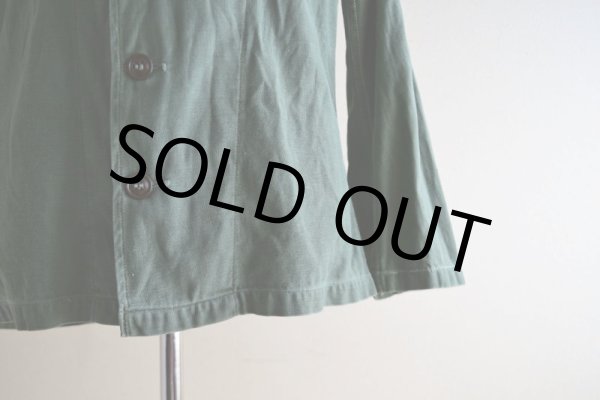 画像10: 1950s US.ARMY OG107 ユーティリティシャツ  "1st初期"  実寸S  (10)